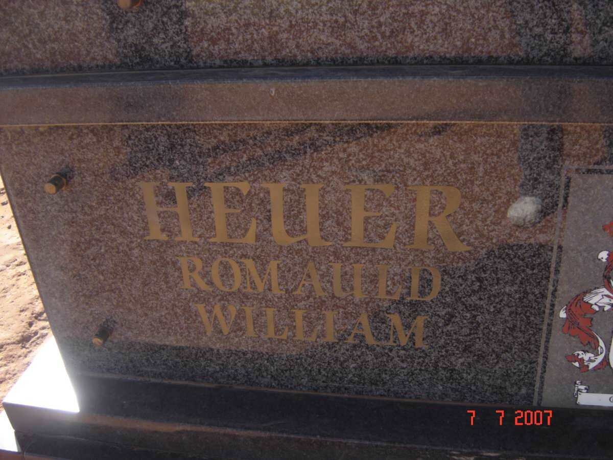 HEUER Romauld William 1926-1998