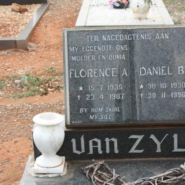 ZYL Daniel B., van 1930-1996 &amp; Florence A. 1935-1987