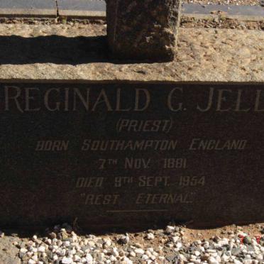 JELLY Reginald G. 1881-1954