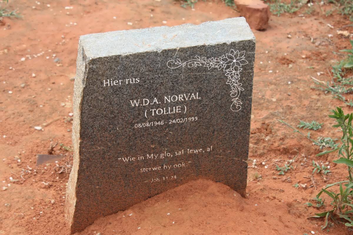 NORVAL W.D.A. 1946-1999