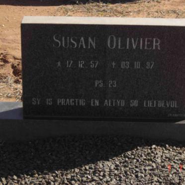 OLIVIER Susan 1957-1997