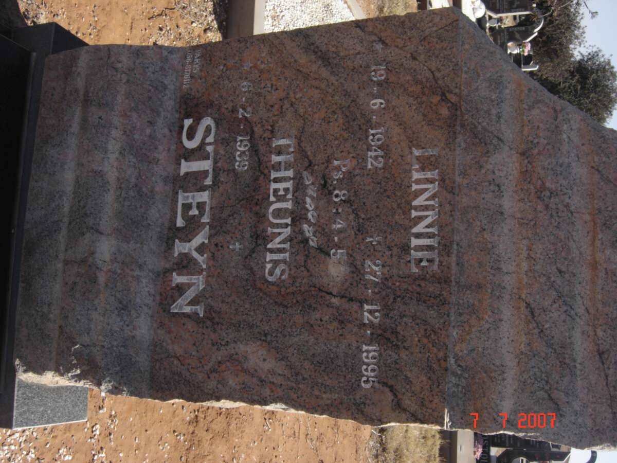 STEYN Theunis 1939- &amp; Linnie 1942-1995