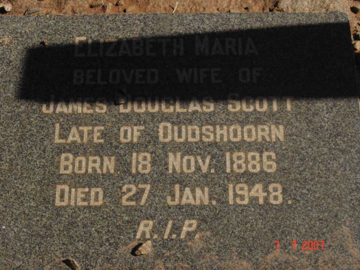 SCOTT James Douglas 1886-1948