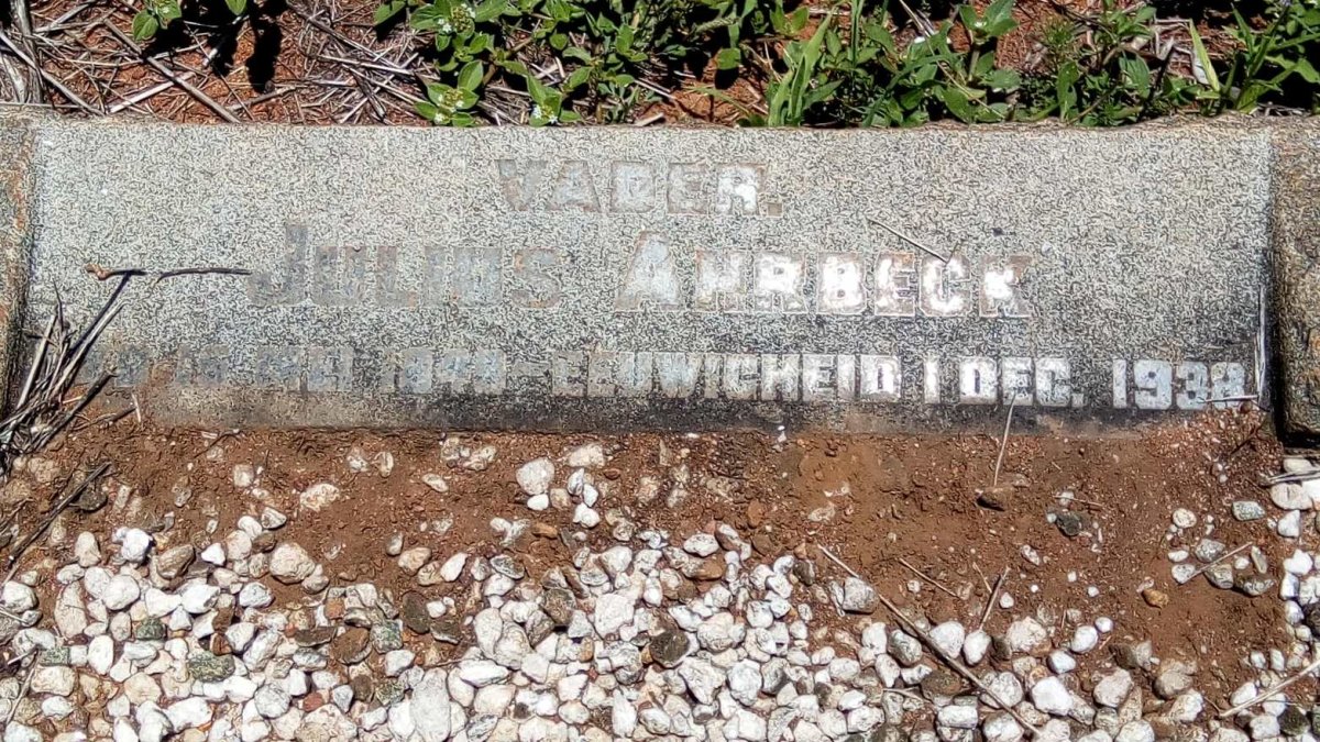 AHRBECK Julius -1938