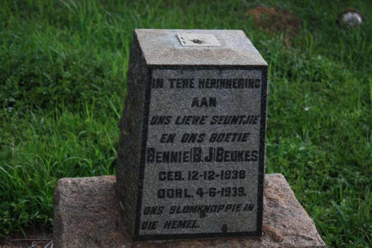 BEUKES B.J. 1938-1939