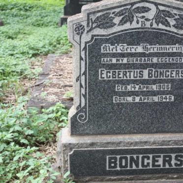 BONGERS Egbertus 1906-1946