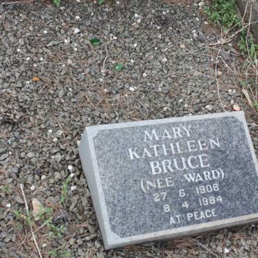 BRUCE Mary Kathleen nee WARD 1908-1984