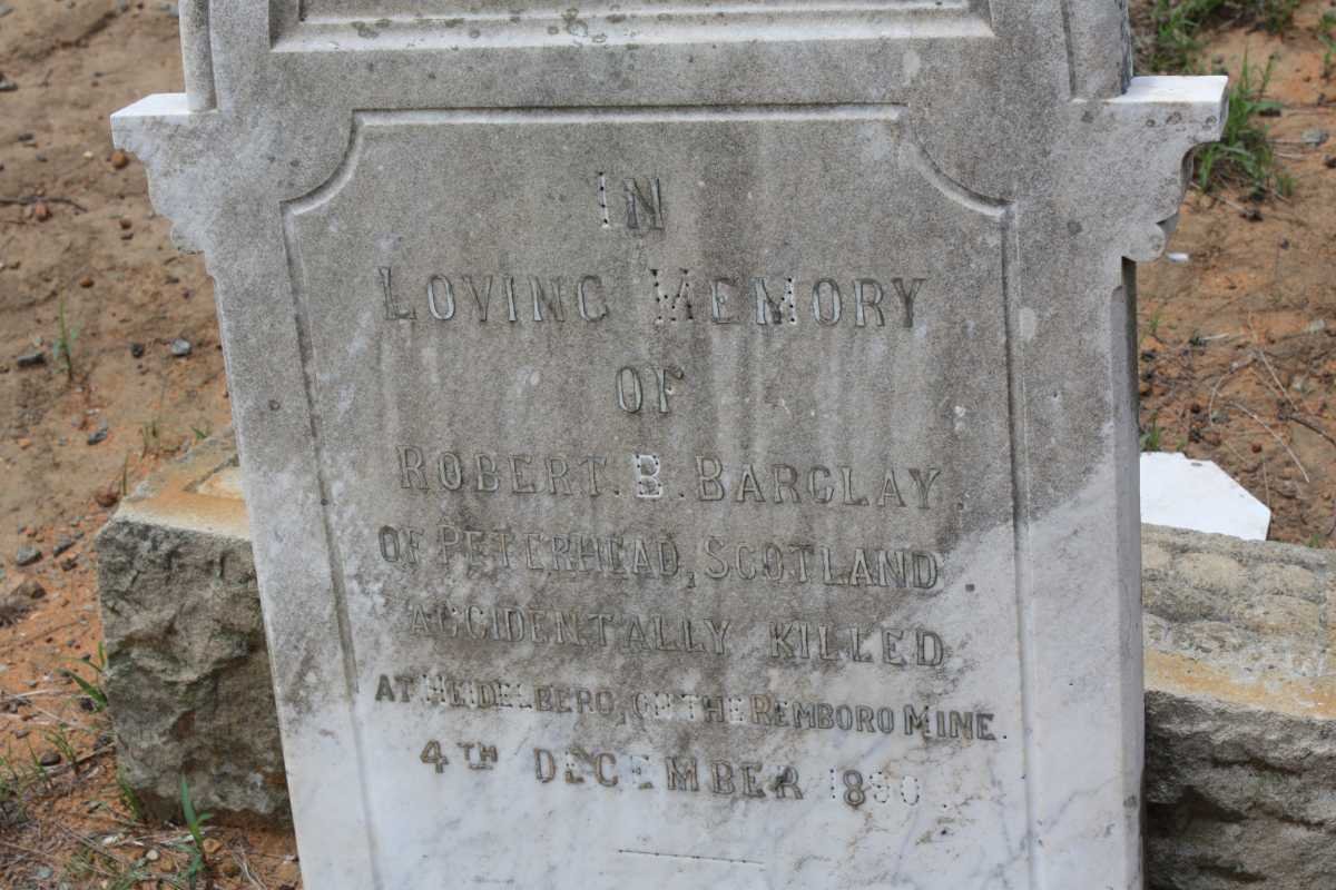 BARCLAY Robert B. -1890