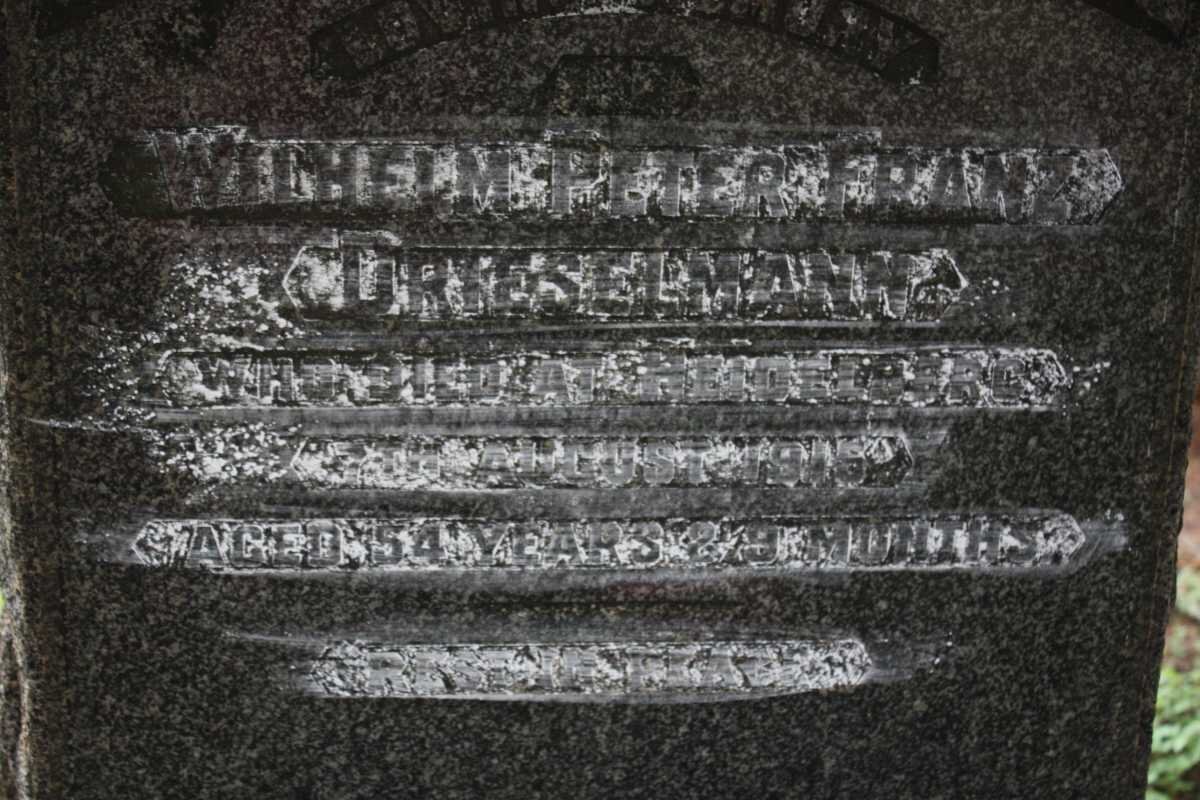 DRIESELMANN Wilhelm Peter Frans -1915