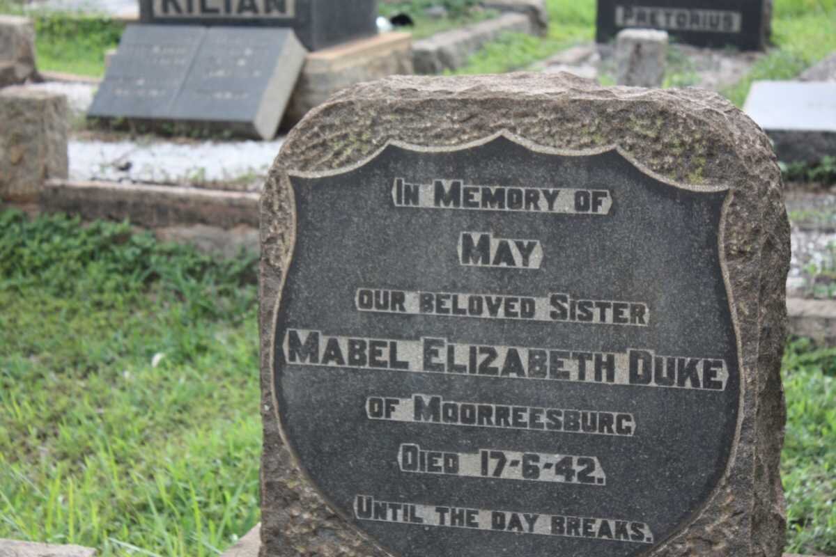 DUKE Mabel Elizabeth -1942