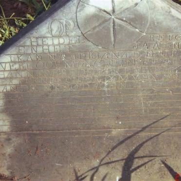 DEIJSEL Johannes Fredeirck -1901 