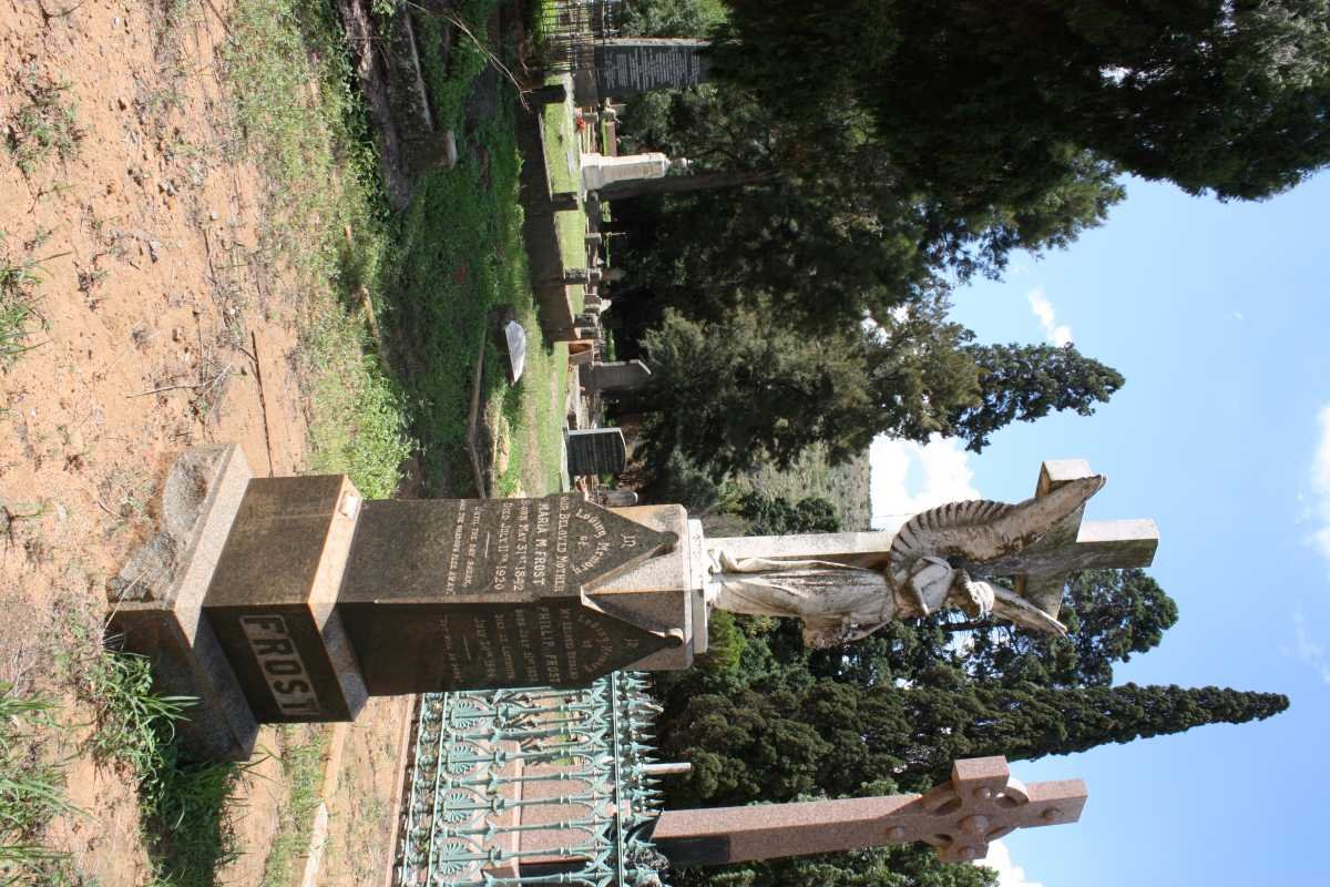 FROST Phillip 1838-1900 &amp; Maria M. 1842-1920 :: FROST Alfred C.B. 1867-1904