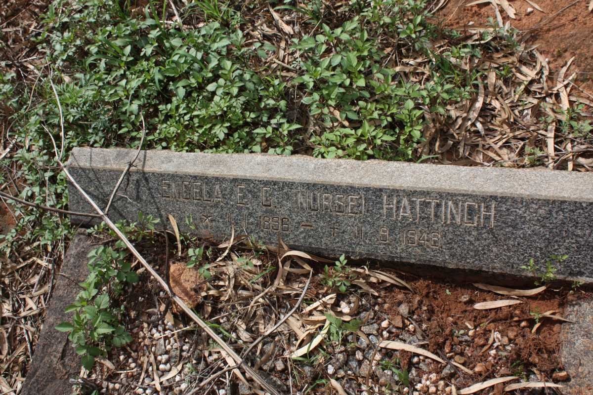 HATTINGH Engela E.C. 1896-1948