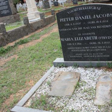 JACOBS Pieter Daniel 1807-1854 &amp; Maria Elizabeth STRYDOM 1814-1850