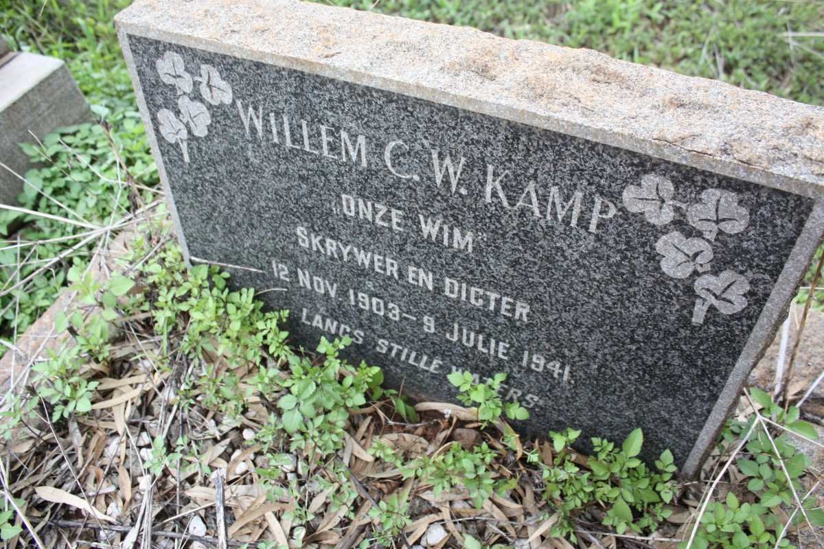 KAMP Willem C.W. 1903-1941