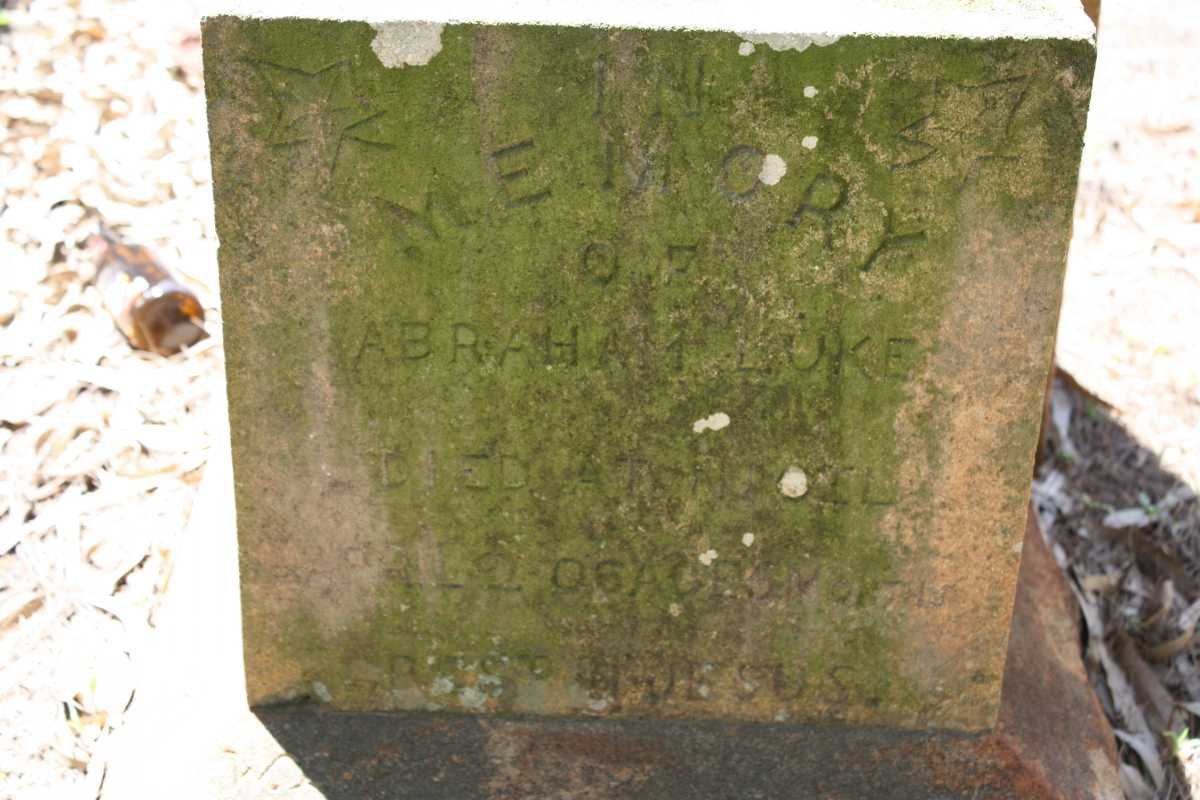 LUKE Abraham -1906