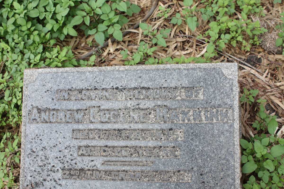 MAKKINK Andrew Eugene  -1935