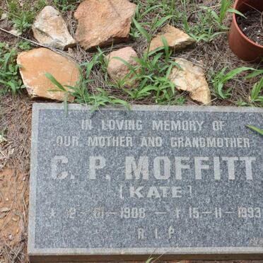 MOFFITT C.P. 1908-1993 :: MOFFITT Charles 1849-1912 &amp; Jane GRAHAME -1933