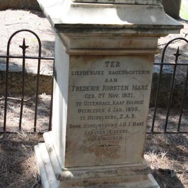 MARE Frederik Korsten 1821-1895