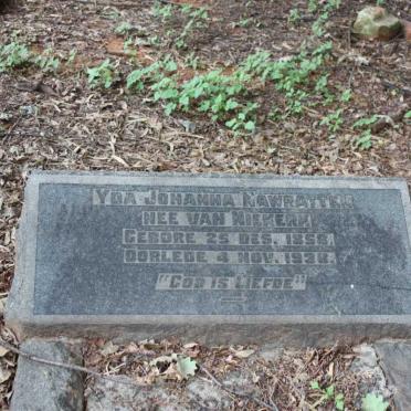 NAWRATTEL Yda Johanna nee VAN NIEKERK 1858-1938