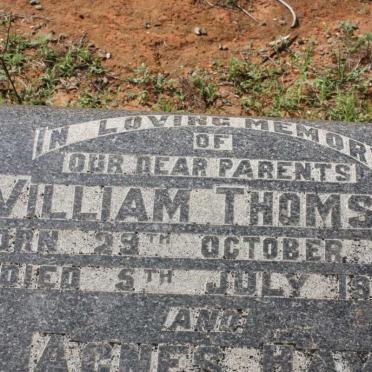 NIMMO William Thompson 1875-1927 &amp; Agnes May 1876-1956