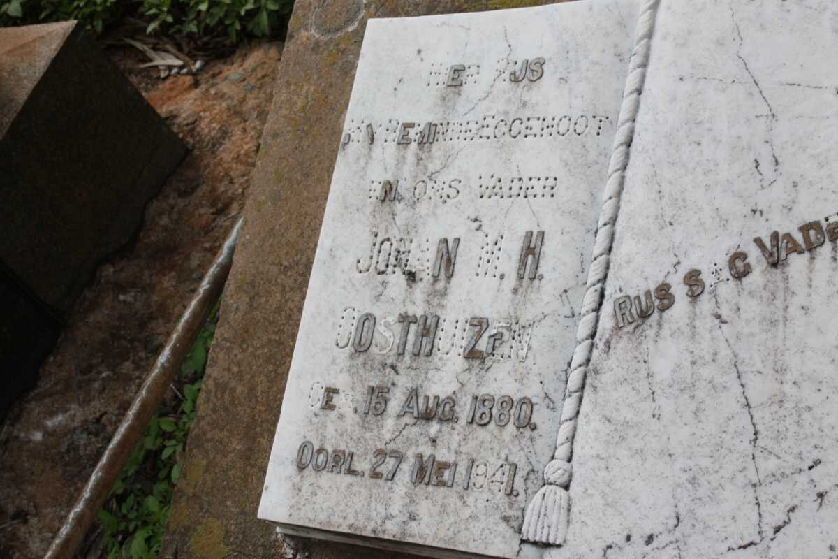 OOSTHUIZEN Johan M.H. 1880-1941  