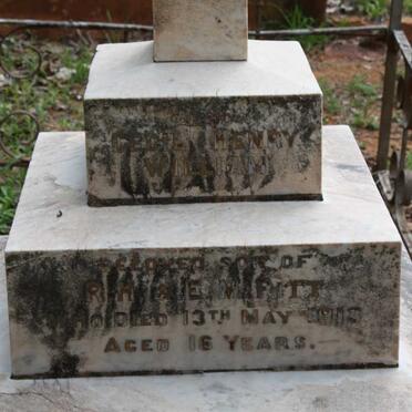 PITT Robert Henry 1860-1910 :: PITT Ashton Robert 1902-1906