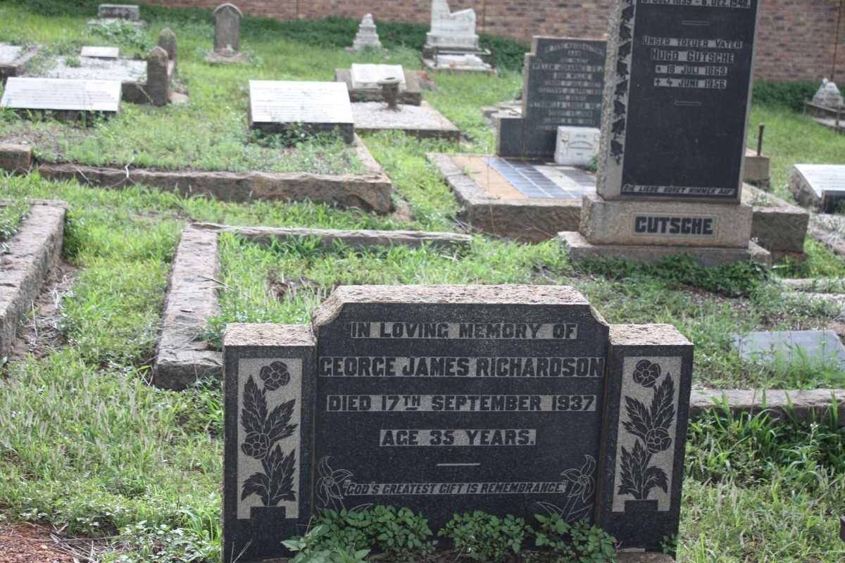 RICHARDSON George James -1937