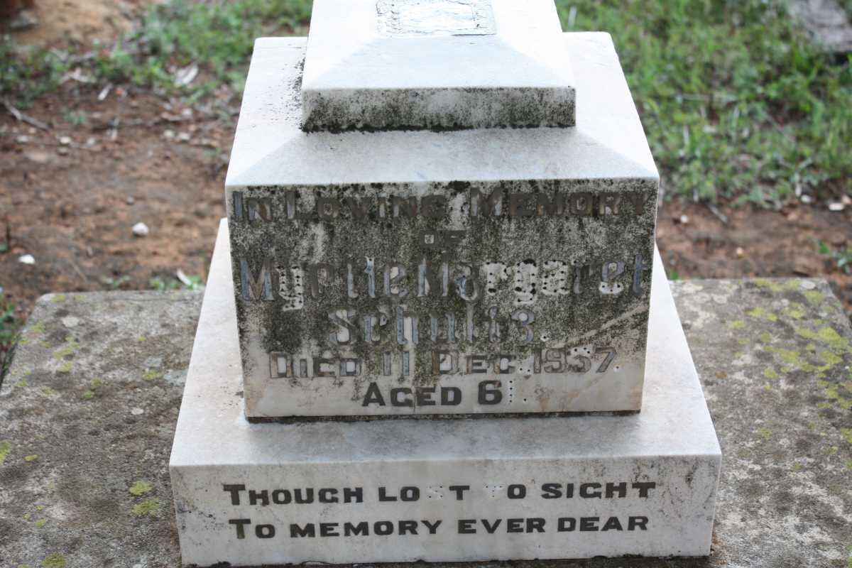 SCHULTZ Myrtle Margaret -1937