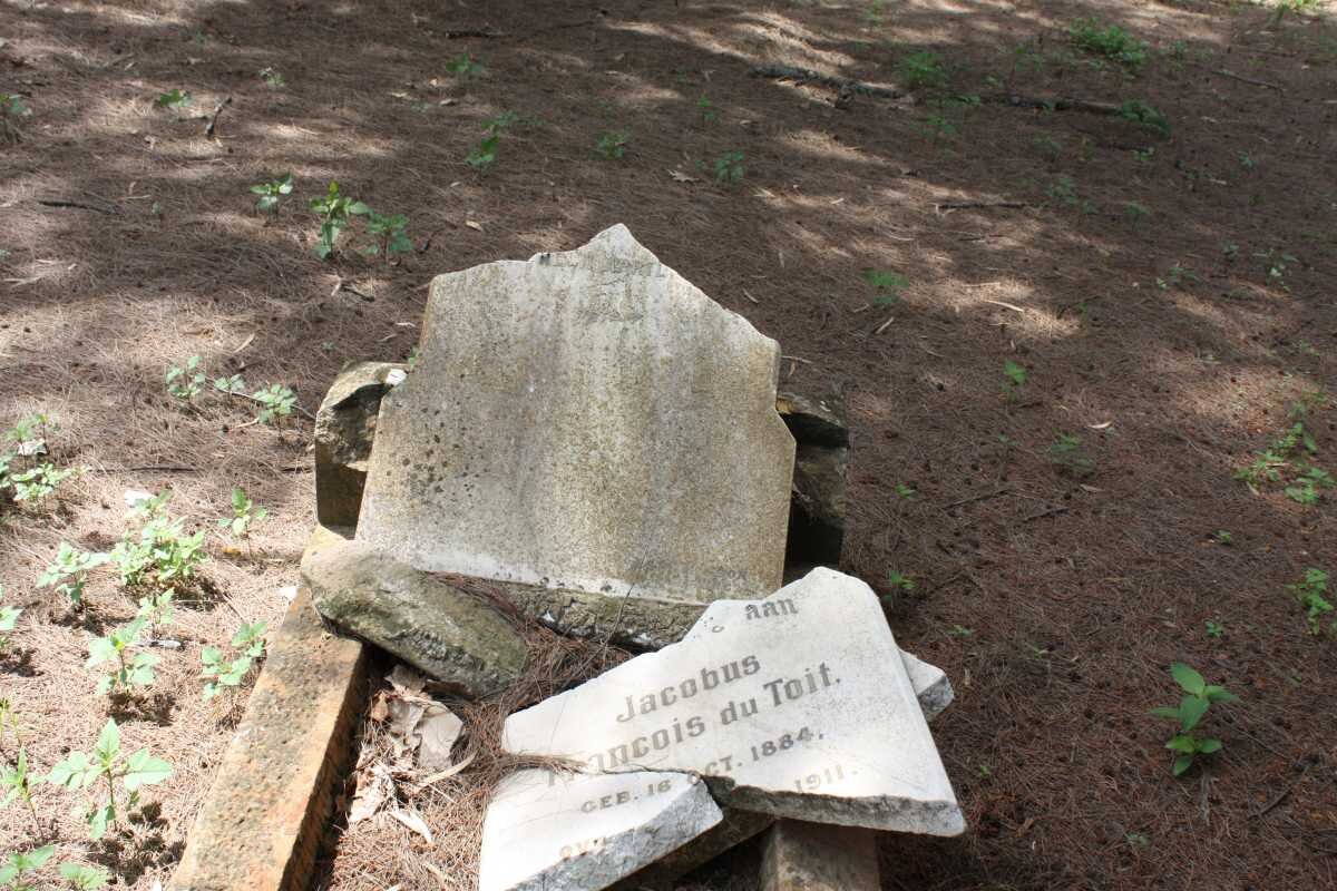 TOIT Jacobus Francois, du 1884-1911