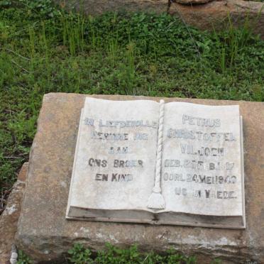 VILJOEN Petrus Christoffel 1917-1940