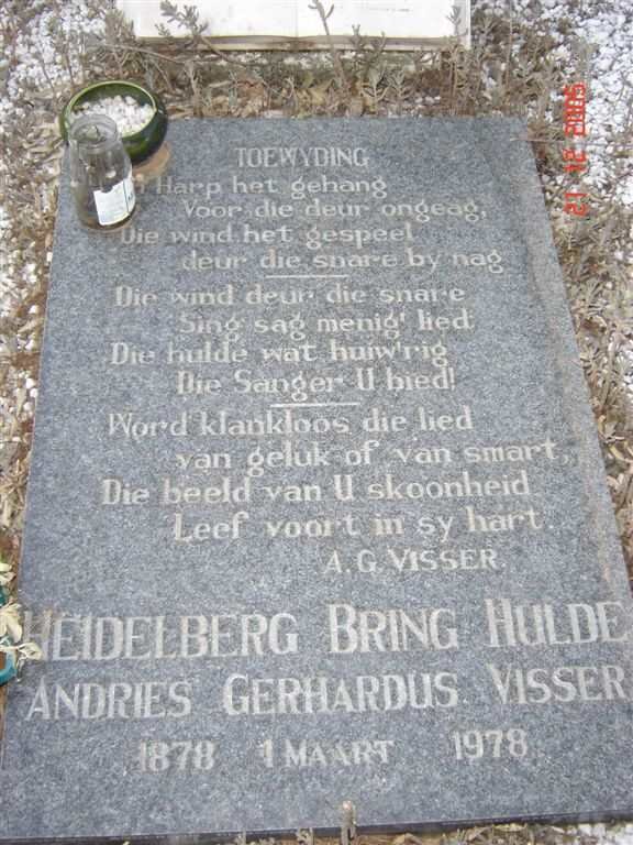 VISSER Andries Gerhardus 1878-1929_2