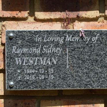WESTMAN Raymond Sidney 1944-2016