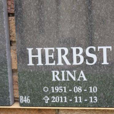 HERBST Rina 1951-2011