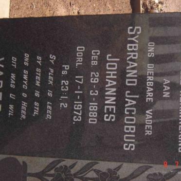 WILKEN Sybrand Jacobus Johannes 1880-1973 &amp; Johanna Maria Jacoba DE BEER 1881-1962