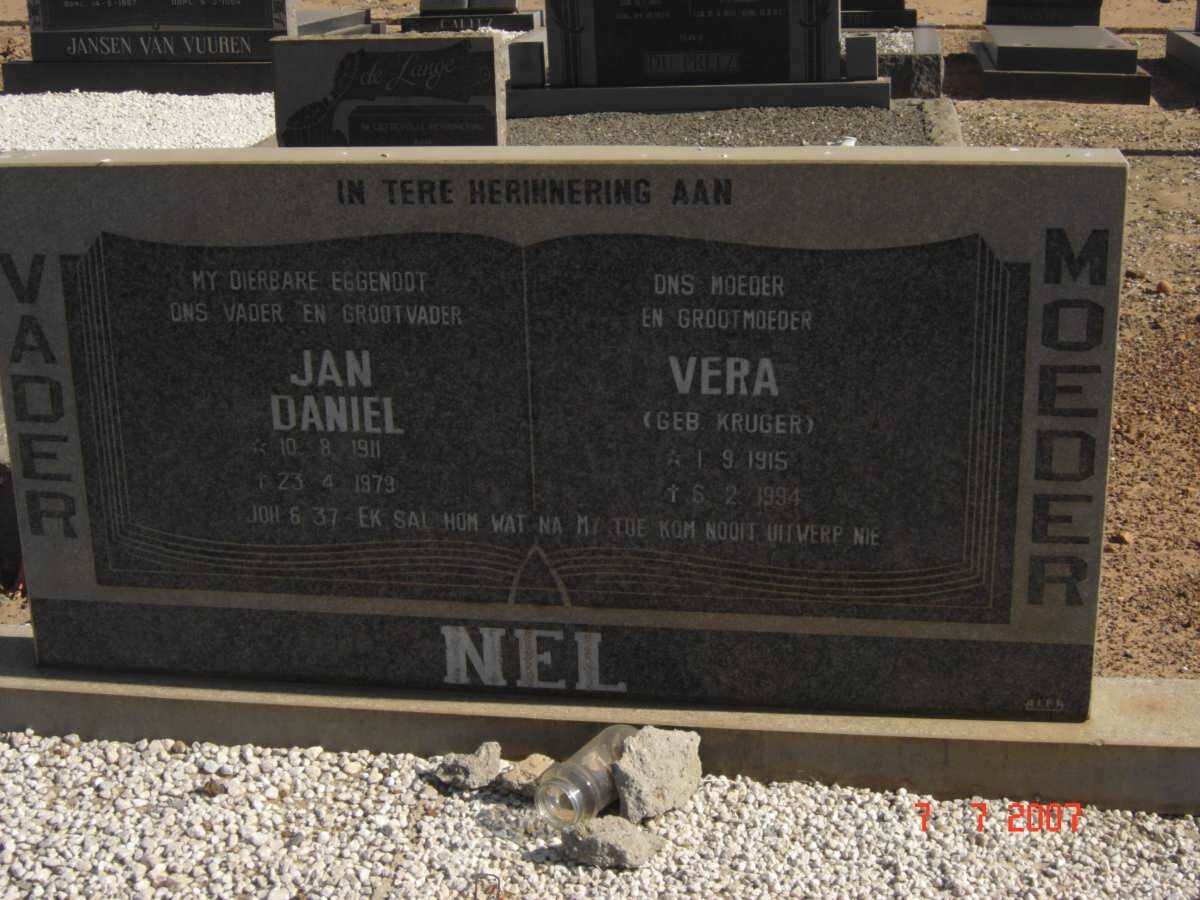 NEL Jan Daniel 1911-1979 &amp; Vera KRUGER 1915-1994