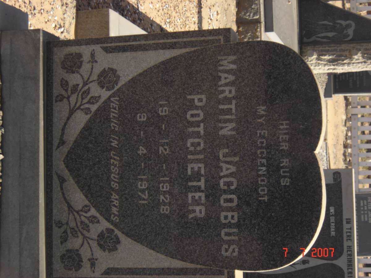 POTGIETER Martin Jacobus 1928-1971