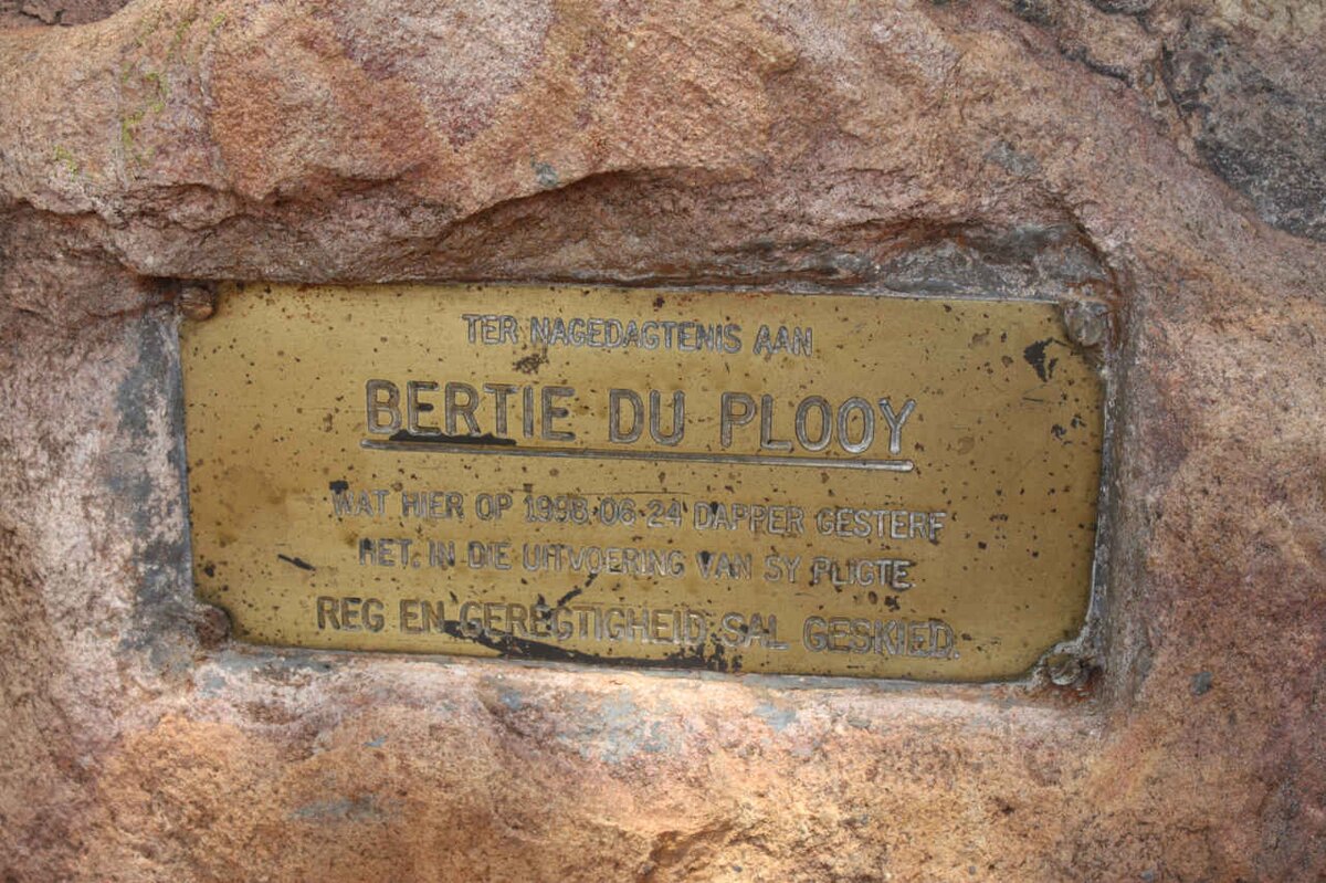 PLOOY Bertie, du -1998