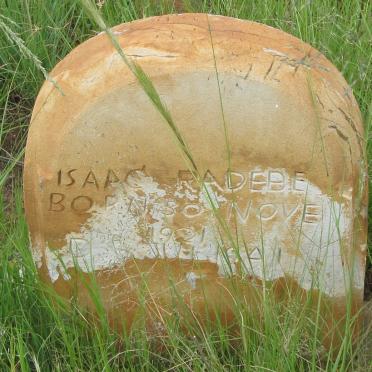 RADEBE Isaac 1921-?