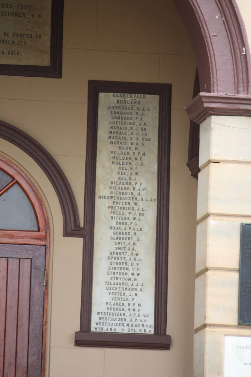 07. Plaque with list of names