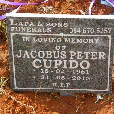 CUPIDO Jacobus Peter 1961-2015