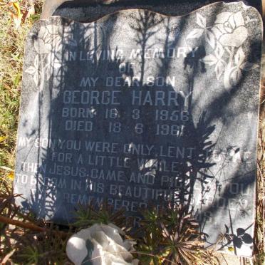 ? George Harry 1956-1961