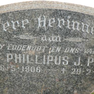 ? Phillipus J.P. 1906-1962