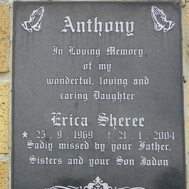 ANTHONY Erica Sheree 1969-2004