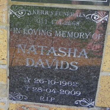 DAVIDS Natasha 1962-2009