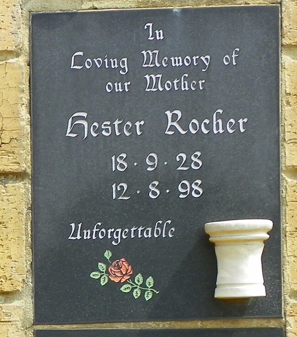 ROCHER Hester 1928-1998