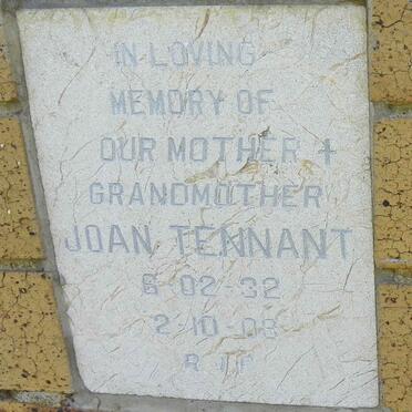 TENNANT Joan 1932-2008