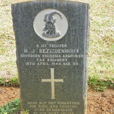 BEZUIDENHOUT H.J. -1945