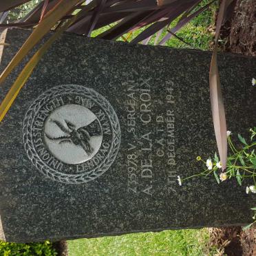 CROIX A., de la -1943