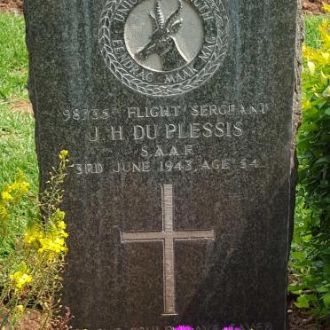 PLESSIS J.H., du -1943